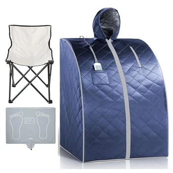 แบบพกพาอินฟราเรดซาวน่า Full Body Home SPA แยกความร้อนเท้า Pad และแบบพกพาอัพเกรดเสริมเก้าอี้ 1