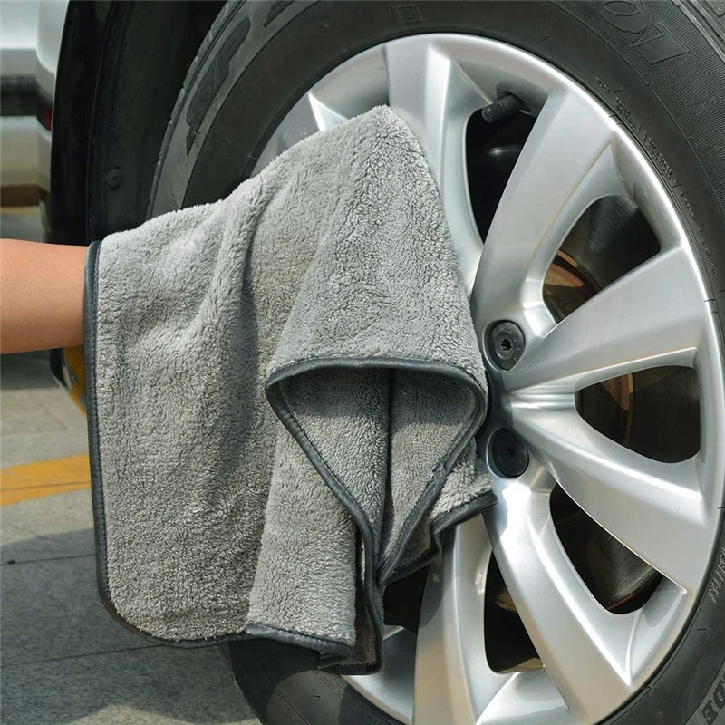 Large size 35cmX75CM Car Microfiber Towels Car wash towel Cleaning Drying Cloth Double Layer Plush Thicken Hemming Wash Rag microfiber towel cleaning cloth microfiber cleaning cloths microfiber car towel microfiber towels fiber towel microfiber washing towel car washing towel car drying towel fiber car wipes
