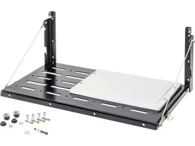 SXMA J177 테일게이트 테이블, 접이식 다목적 블랙 스틸 테이블, 지프 랭글러 JK 07 +
