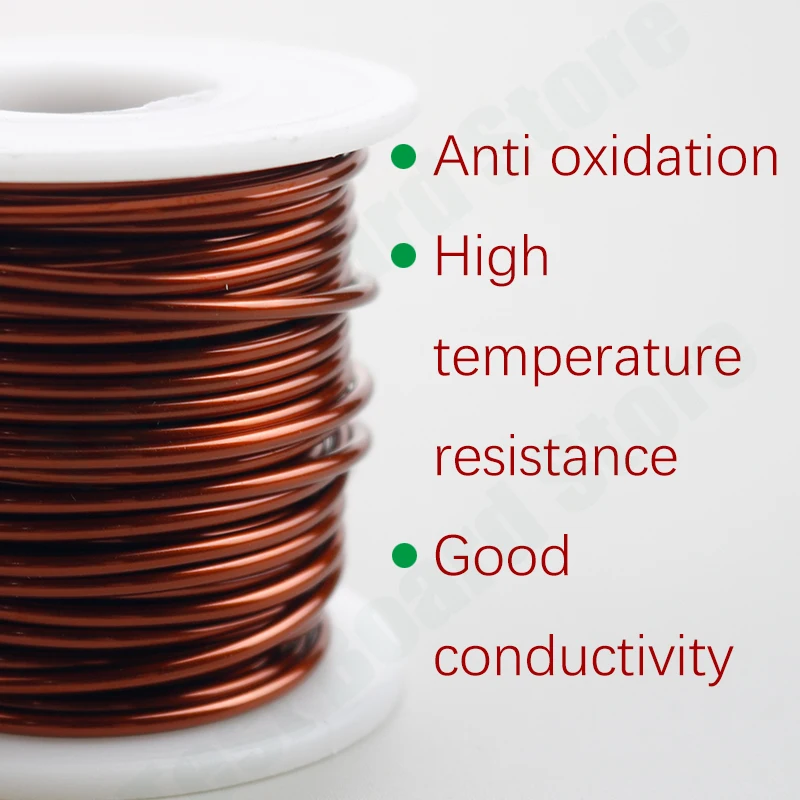 Premium Enameled Copper Lacquer Wire – Multiple Gauges for Versatile Winding and Coiling Applications