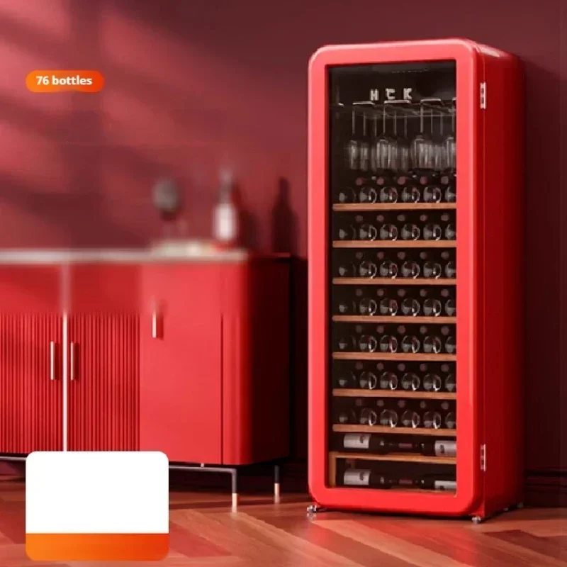 Wine Cabinet Constant Temperature Wine Vitrina Refrigerada Enfriador Vino Bar Fridge Refrigerator 60L 4