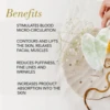 Natural Jade Guasha Scraper Face Massage Skincare Skin Scraping Gua Sha Scraper Face Beauty Body Slim anti Wrinkles Massager 4