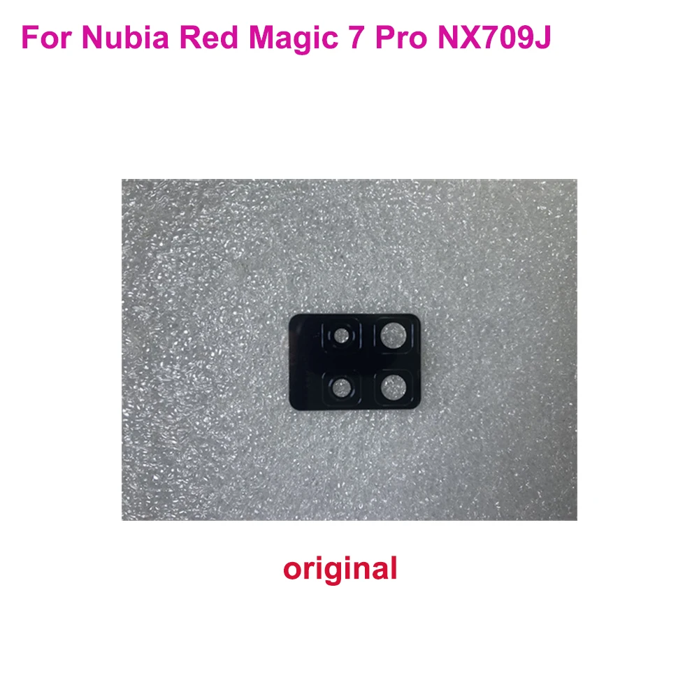

Оригинальный стеклянный объектив для задней камеры Nubia Red Magic 7 Pro NX709J, запасные части для Nubia Red Magic 7 Pro