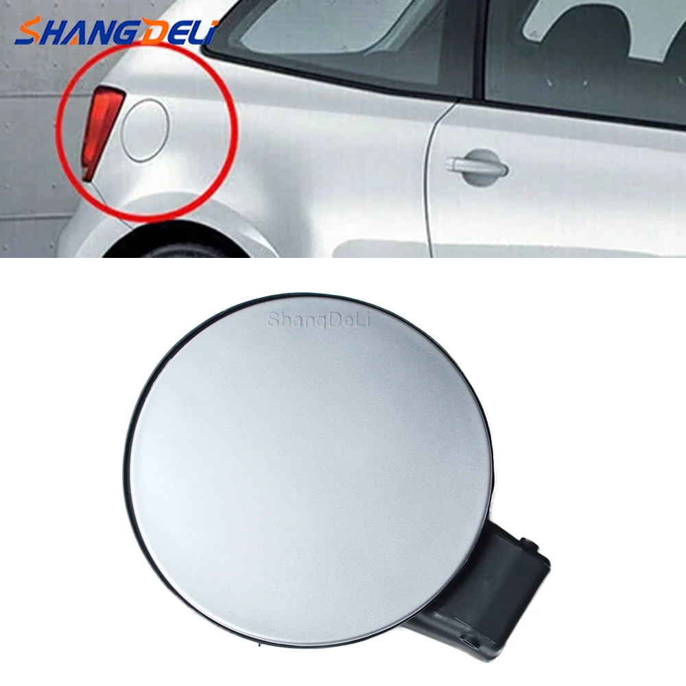 

Gas Fuel Tank Door Flap Lid Cover Filler Cap Car Accessories Compatible for VW Polo 2011 2012 2013 2014 2015 2016 2017 2018