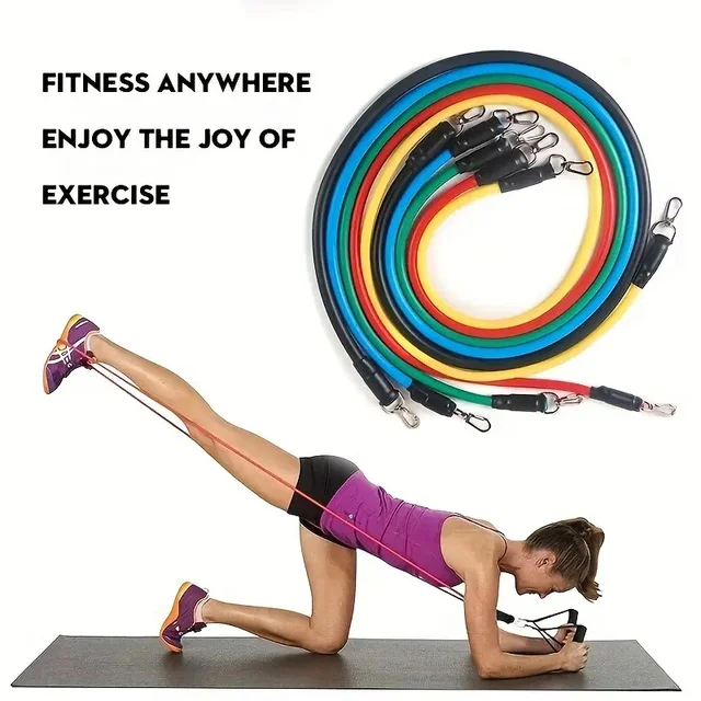 11pcs TPE Resistance Bands Set 5