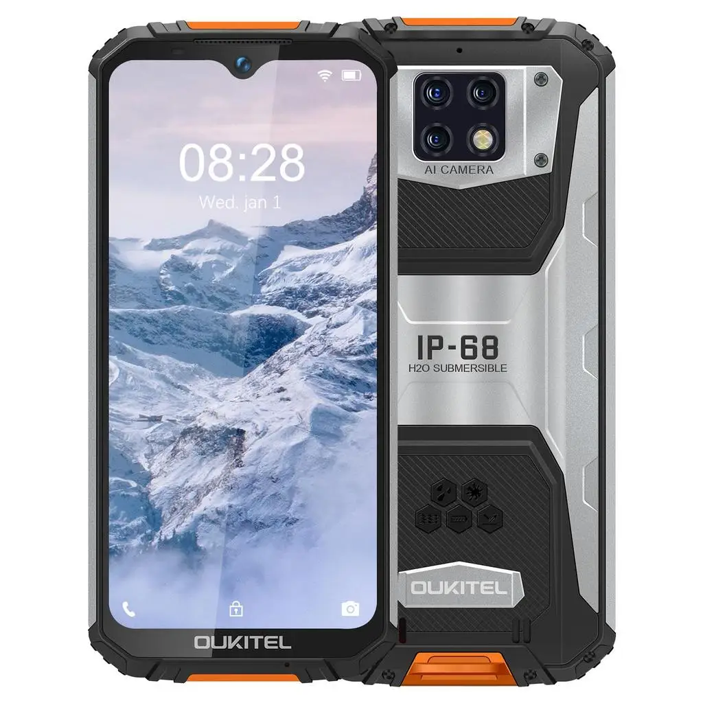 Oukitel WP6 ラギッドスマートフォン 6.3インチディスプレイ 6GB RAM+ 