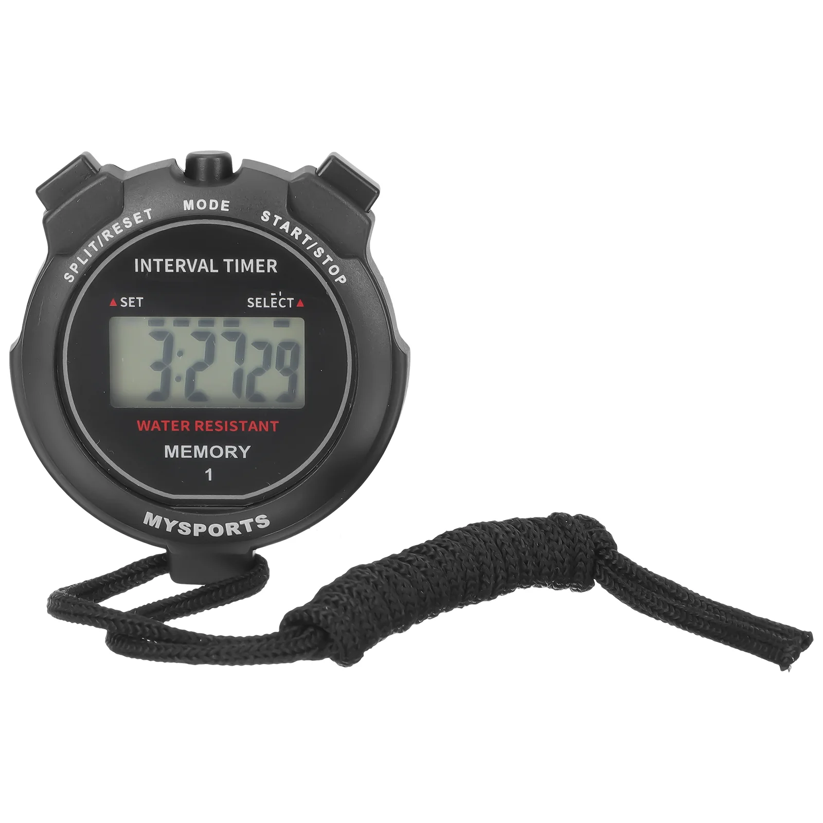 Waterproof Chronograph LCD Stopwatch Multi-Function Sports Electronic Digital Teacher