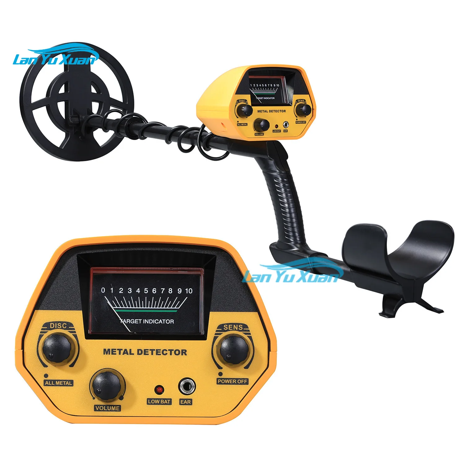 

GTX-5030 Hand-held Underground Metal Detector for Detecting Gold and Silver Coins in The Field Treasure Hunter