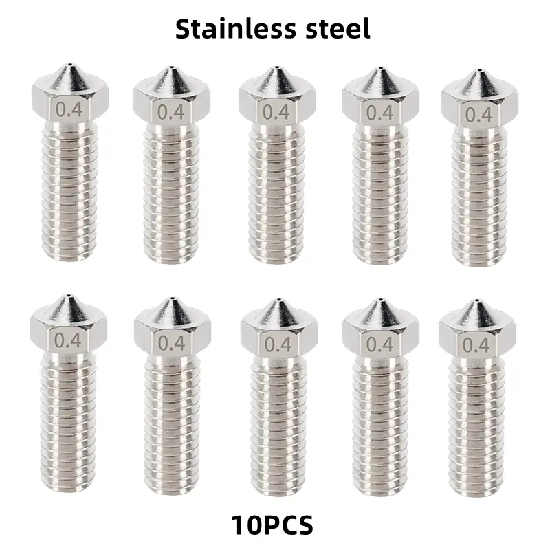 Volcano Nozzle For Artillery Sidewinder X1 & X2 Genius Pro Vyper Kobra Plus, Max 1.75mm Filament M6 Thread Hotend Brass Nozzles image 11