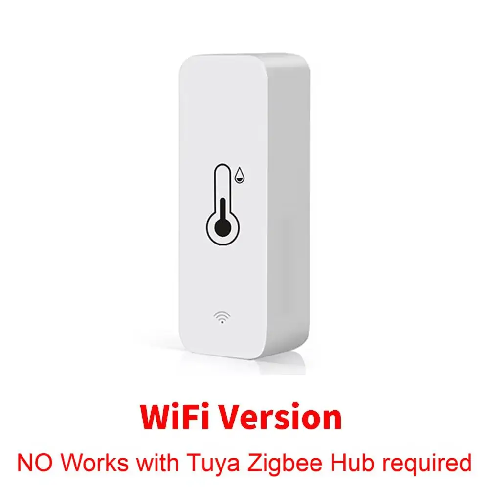 Smart Home Temperature and Humidity Sensor - Wireless Indoor Thermometer