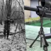Outdoor Hunting Accessories Tripod For Hunting Shooting Stick Rack Aluminum V-Yoke Shooting Rack Universal Camera Tripod 5