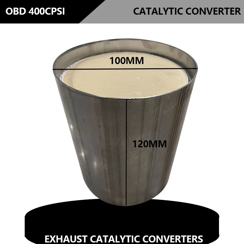 400cpsi Ceramic Obd Euro 4 Diameter100mm L120mm Exhaust