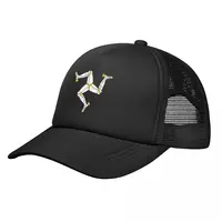 Isle Of Man TT Motorcycle Trucker Cap Men Women Hip-Hop Motorbike Hat Sun Hat Breathable Snapback Caps Mesh Baseball Caps Summer 1