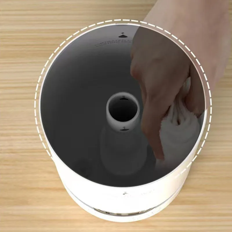 Ultrasonic Humidifier Home Fog Atomizer Mini Humidifier Small Portable Humidifier Small Humidifier Bedroom White 6