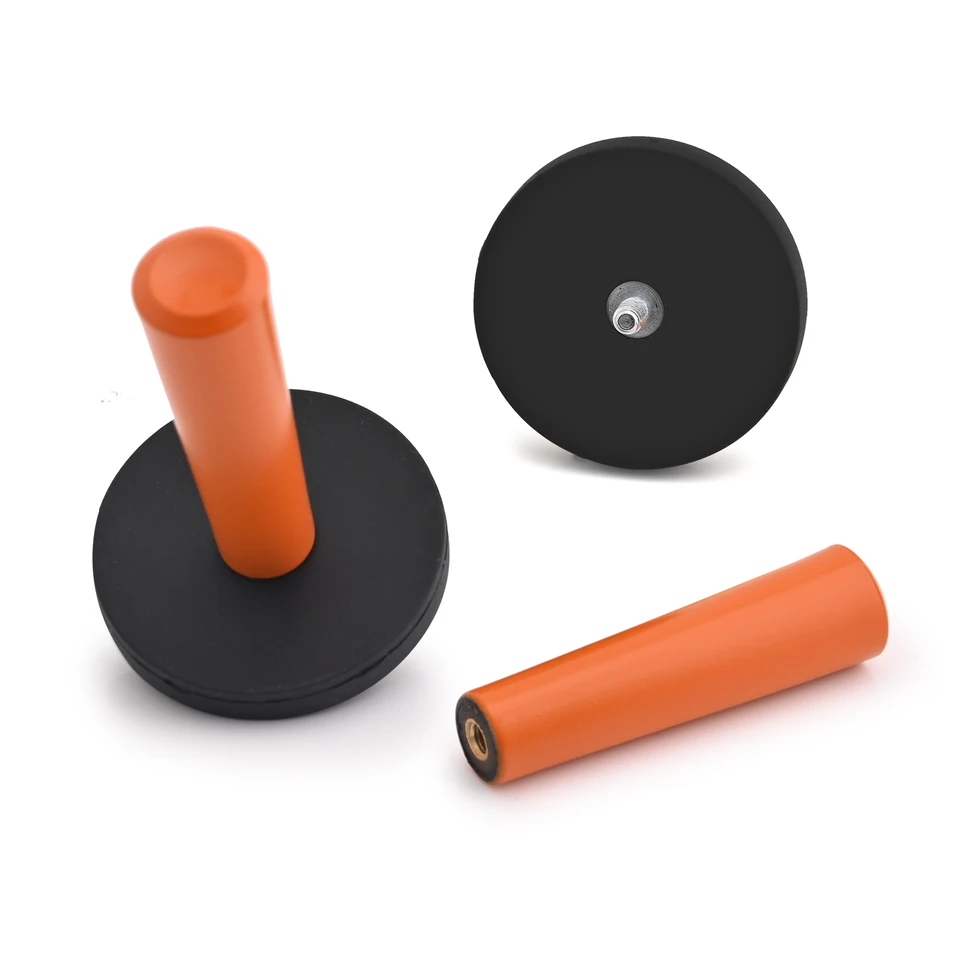 Magnetic Gripper Holders For Car Wrapping - 4 Pack Vinyl Film Installation Tools, Black