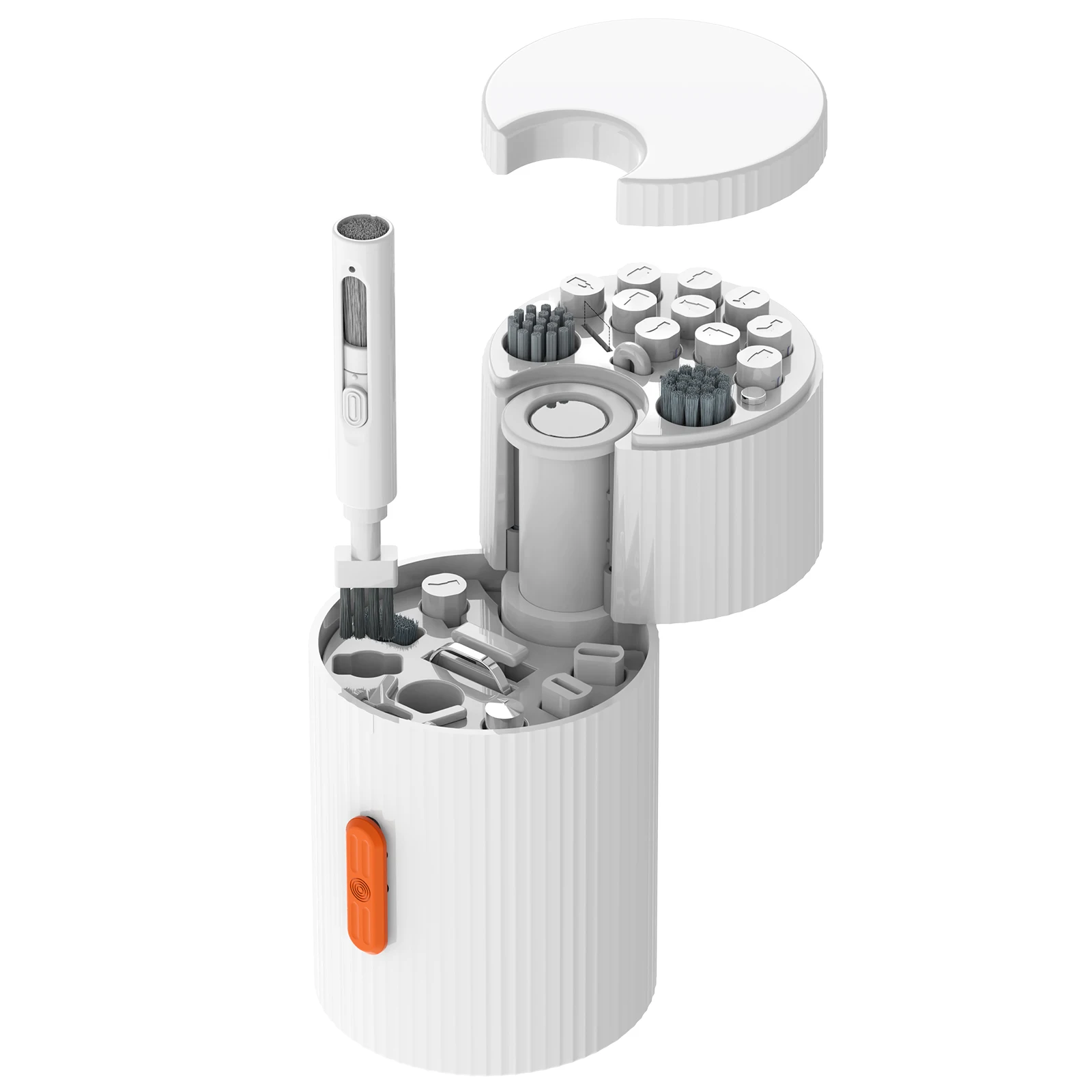 33'ü 1 Arada Çok Fonksiyonlu Dijital Temizlik Araç Seti Telefon Kamera Kulaklık Klavye Temizleme Fırçası Toz Alma Tuş Takımı Çektirme Kiti