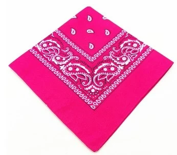 Vintage Wine Red Hip Hop Hair Scarf - Unisex Retro Accessory