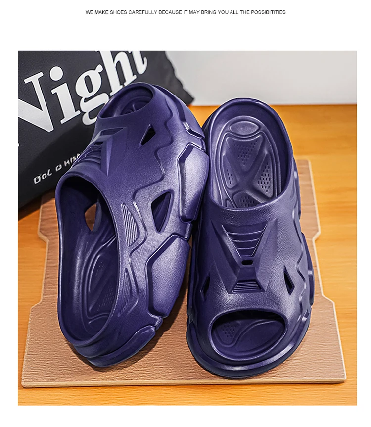 Outdoor-Sommer-Freizeitsandalen für Herren, flache Herren-Flip-Flops, leichte Strandschuhe, rutschfeste Badeschlappen für drinnen und draußen – Detail 36