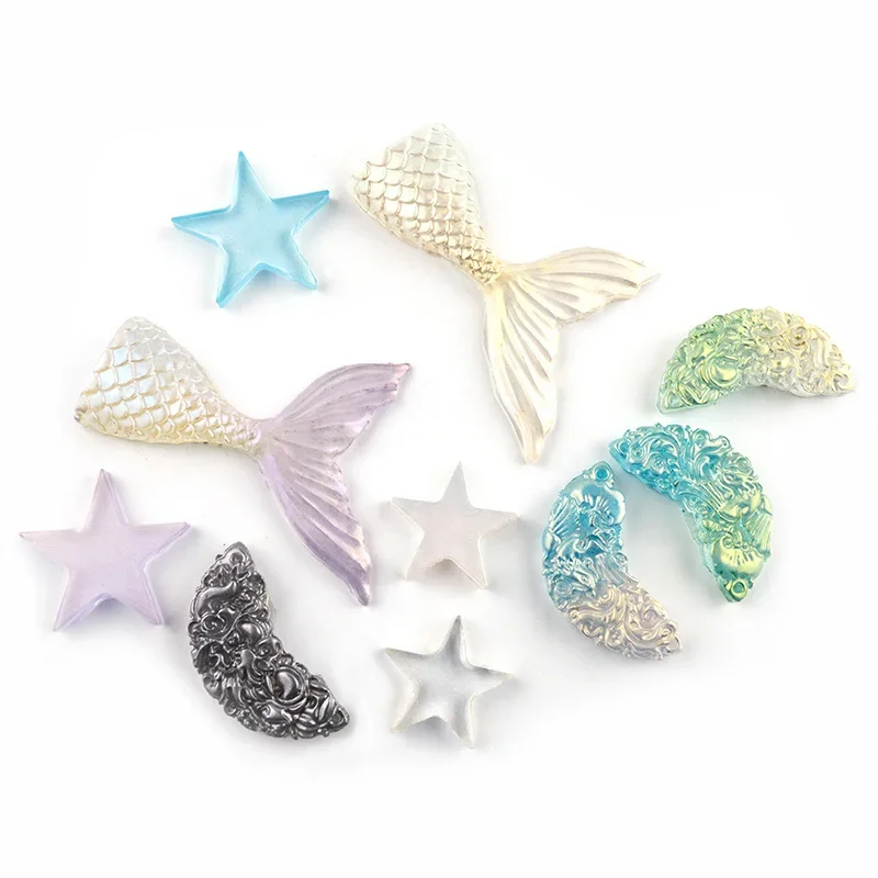 9Color/Set 10g Mirror Natural Mica Pearl Powder Dye Epoxy Epoxy Resin Soap Candle DIY Jewelry Making Crafts Pearl Powder Pigment