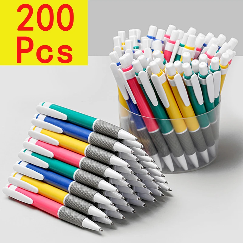 200pcs-press-ballpoint-pens-blue-ink-ball-pens-blue-ballpoint-pen-student-office-schhol-supplies