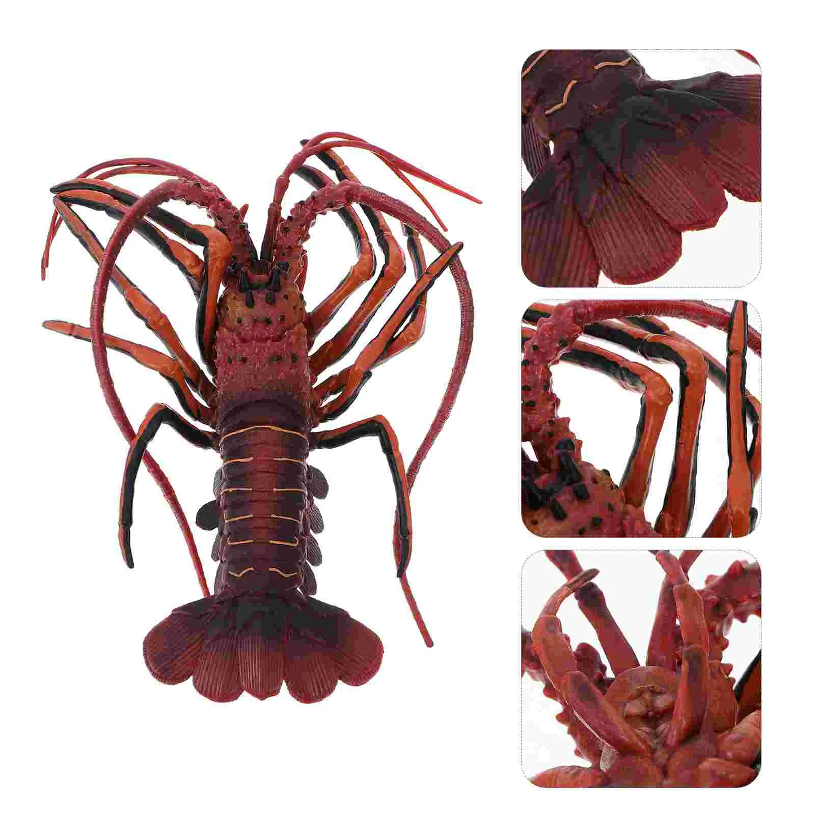 

Artificial Lobster Lobster Toys Lobster Nautical Ornament for Kids Beach Ocean Aquarium Display Decoration