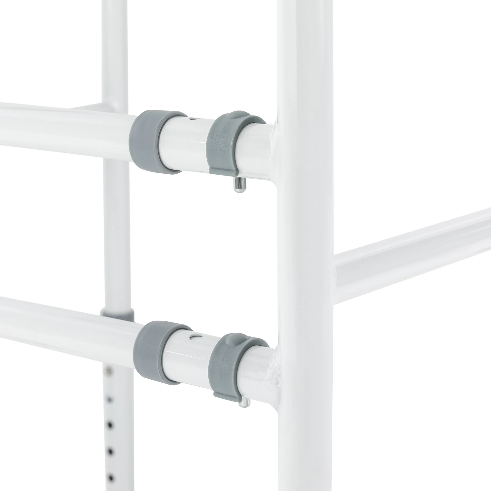 Höhenverstellbare Toilettenschiene, 249,1 lbs, Wiegenladung, Toilettenstützrahmen, Toiletten-Sicherheitsgeländer für ältere Menschen, rutschfeste Design-Toilette – Detail 15
