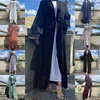 108466-1c06c5.jpg Mode mousseline de soie Abaya Kimono dubaï musulman Cardigan Abayas femmes Robe décontractée femme Islam vêtements avec ceinture