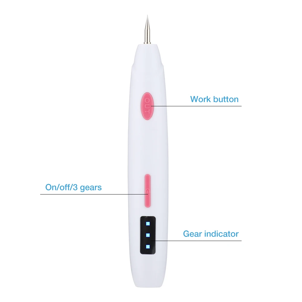 Laser Plasma Pen Skin Tag Freckle Black Dot Papilloma Warts Mole Pimples Tattoo Removal Beauty Care Tools