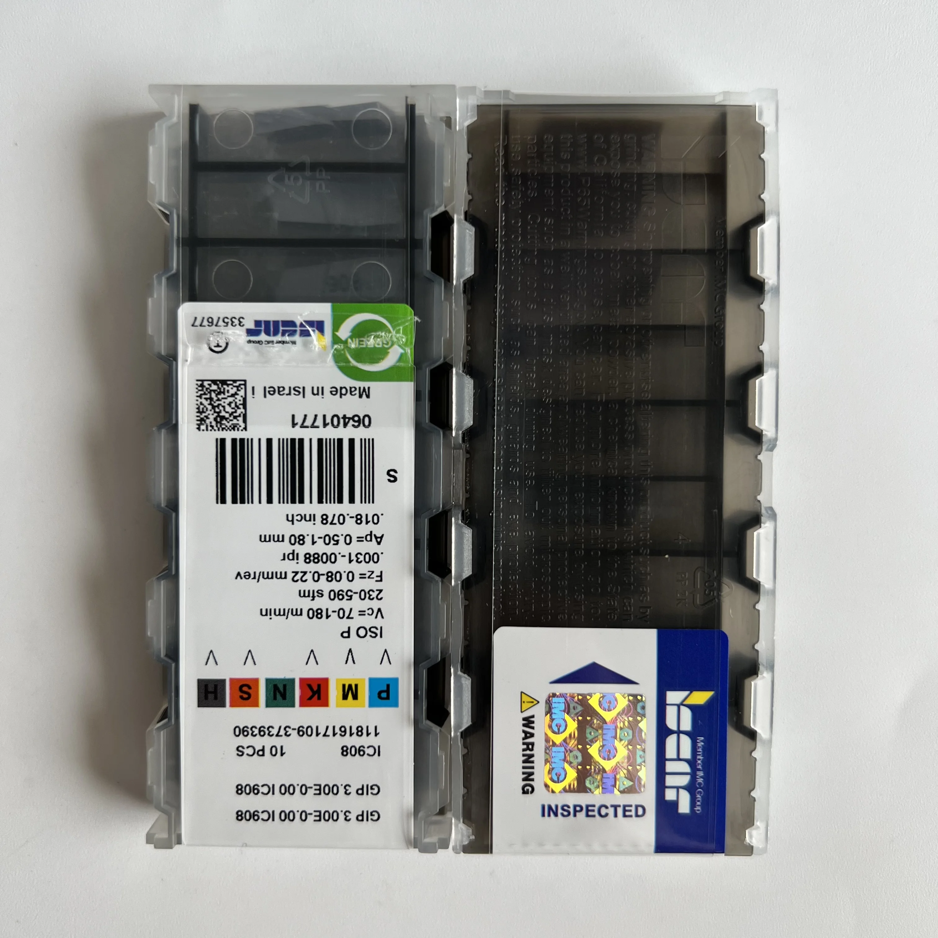 

CNC insert GIP3.00E-0.00 IC908 carbide cutting tool