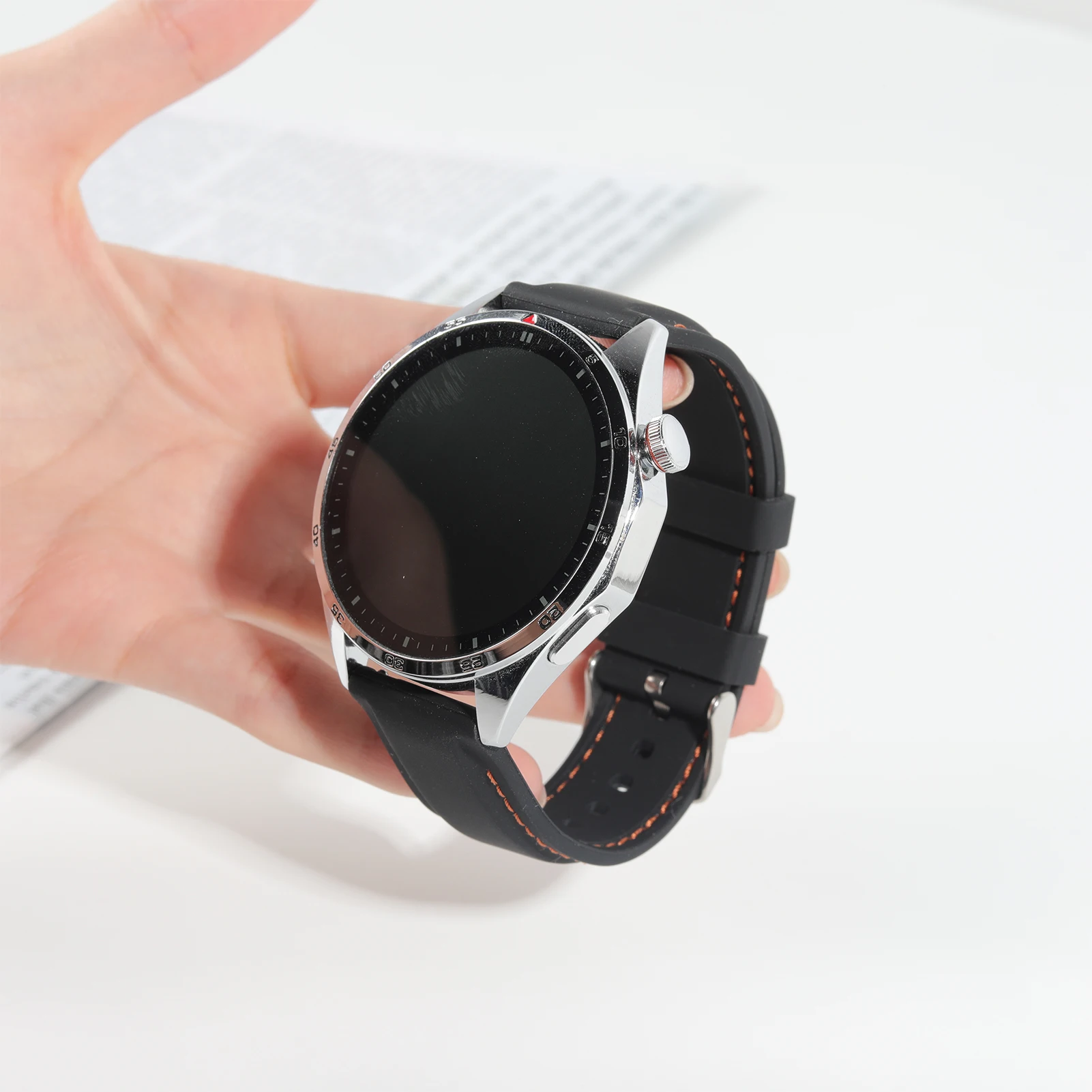 Premium Silicone Watch Strap - 22mm Band Correa Bracelet Accessories