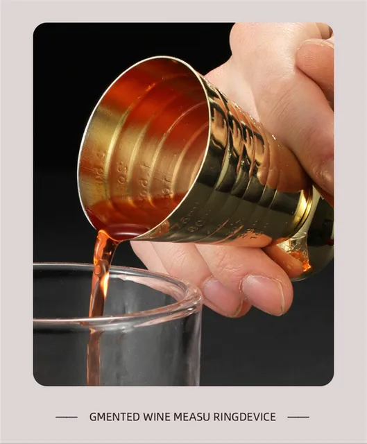 Jigger Da Bar In Acciaio Inox - Misurino Professionale Per Cocktail - Foto 5