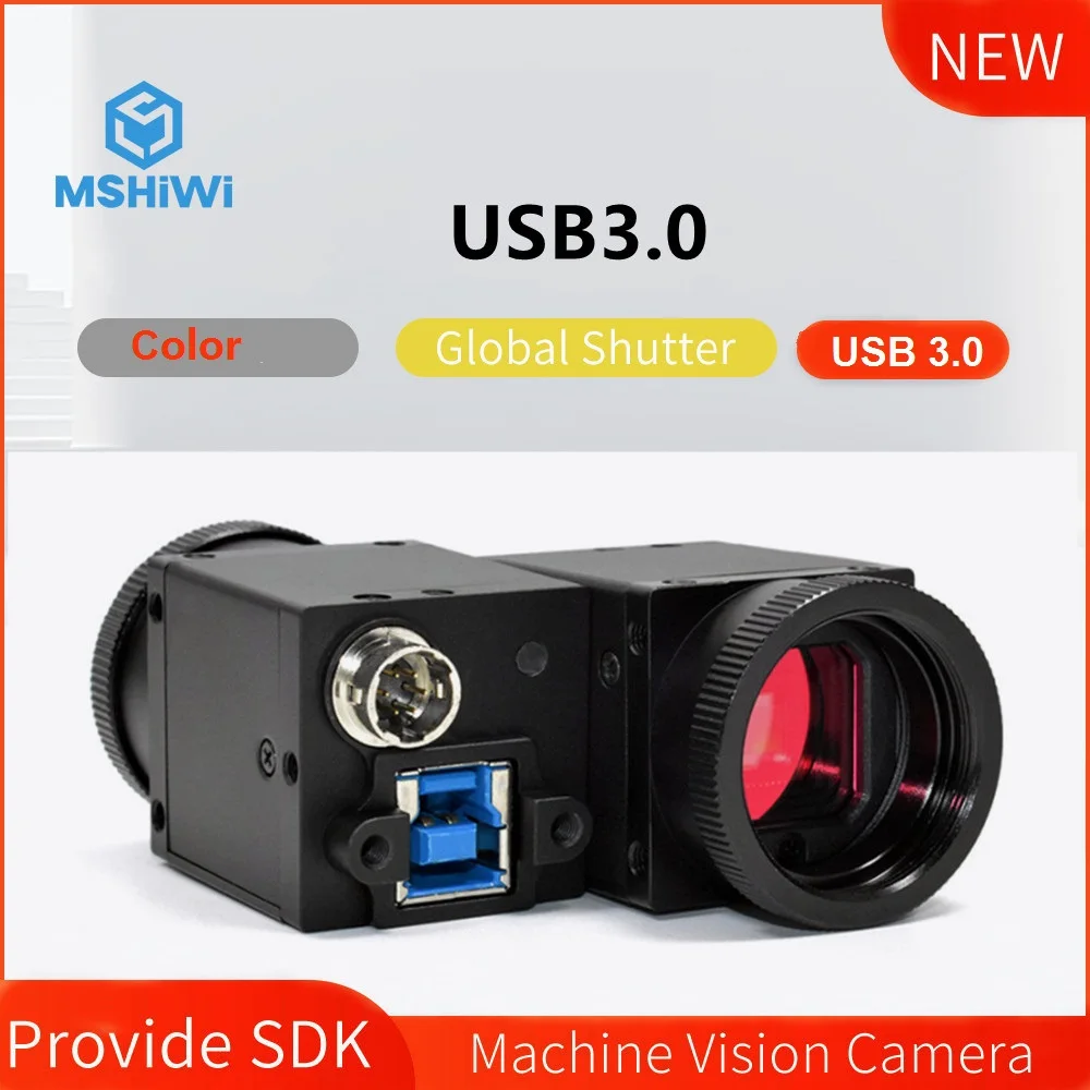 High Speed Usb3.0 Industrial Camera Color Global Shutter Machine Vision Camera Support Sdk Sdk