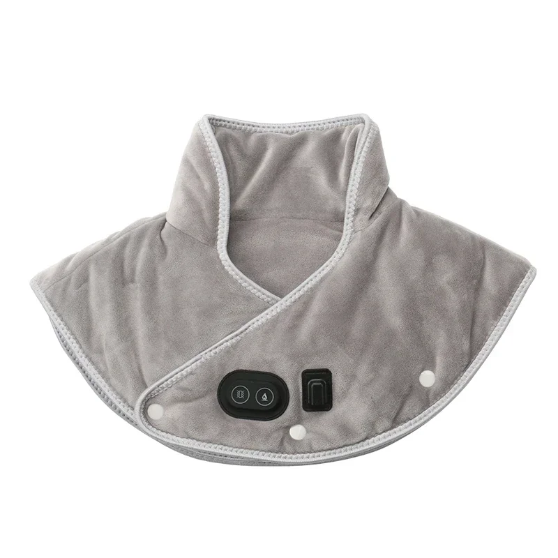 Electric Neck Heating Pad Wrap Heated Shoulder USB Cervical Relieve Pain Relief Back Brace Compress Tool Fatig Warming