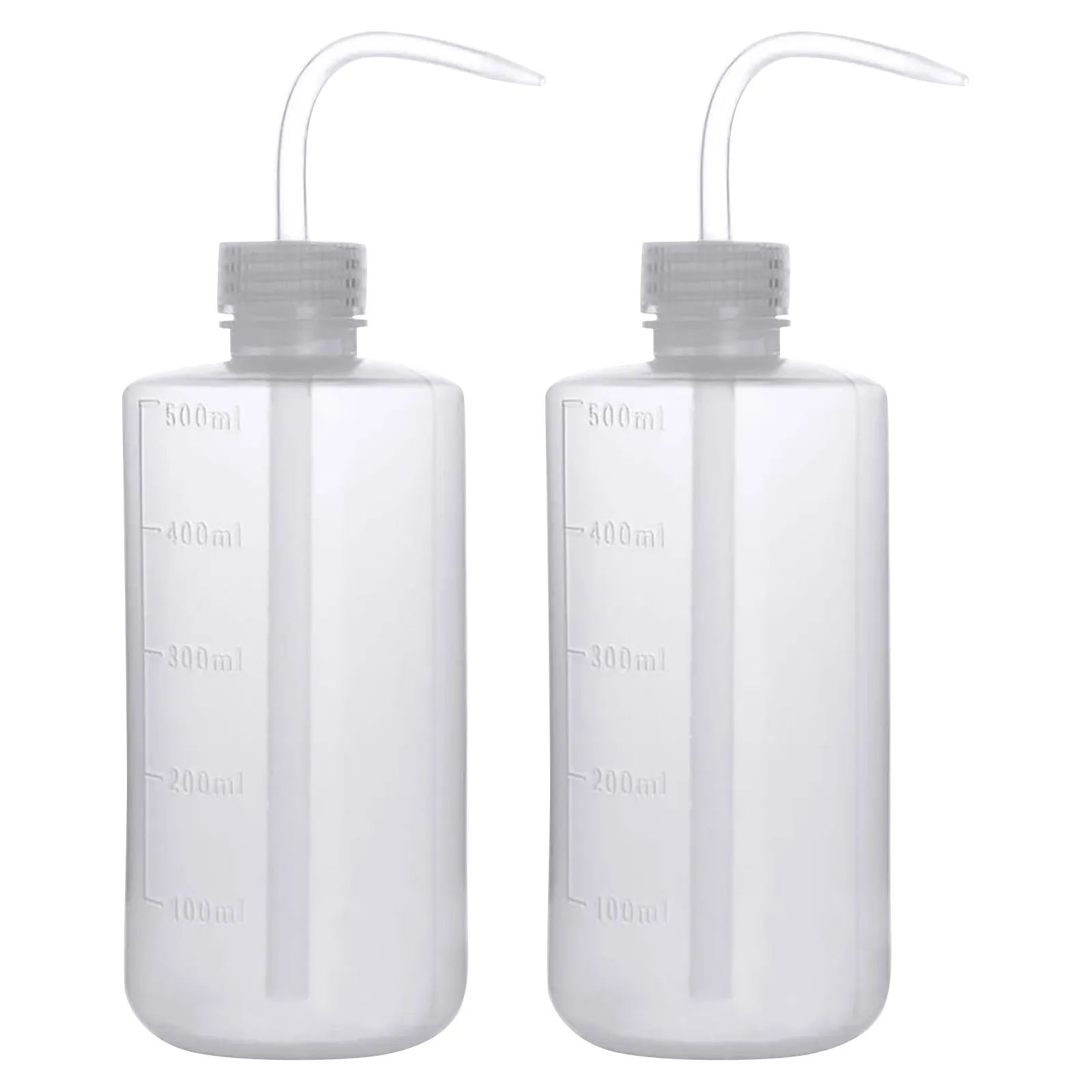2pc 500/1000ML Plastic Squeeze Bottle Watering Can for Indoor Gardening