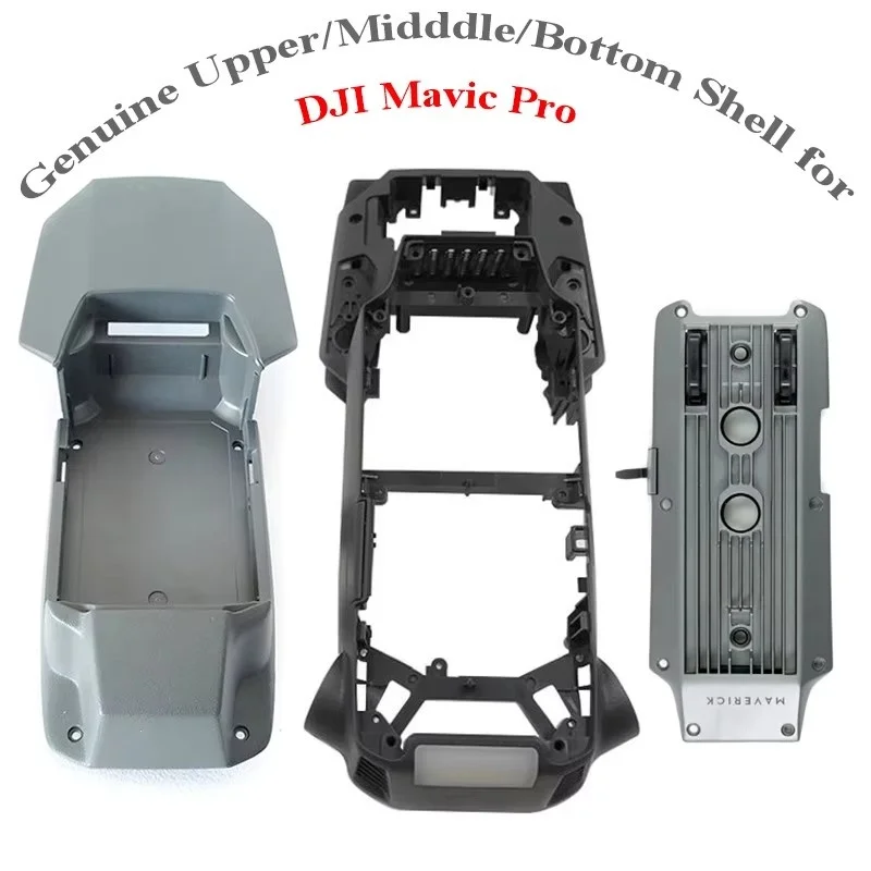 Drone Spare Parts Genuine Upper/Middle/Bottom Shell for DJI Mavic Pro Body Frame Replacement for DJI Mavic Pro Drone Repair Parts