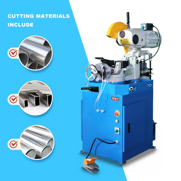 MC-315 Pneumatic Automatic Pipe Hine Cutting Carbon Stainless Steel Tube Cold Saw