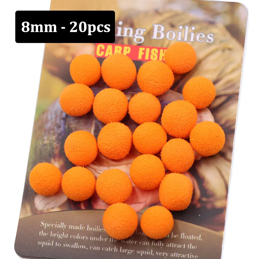 Orange-8mm-20pcs