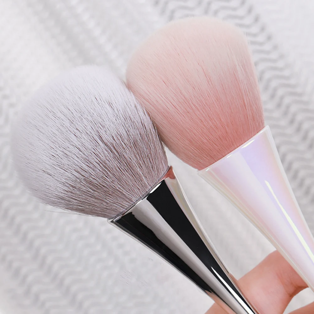 Loose Powder Brush Blush Brush Fluffy Hair Makeup Tool Beauty Long Handle Brushes Nail Dust Cleaning Nail Cosmetics makeup brush set makeup brush