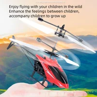 Rechargeable Mini RC Drone Remote Safe Fall-resistant RC Helicopters Drone Children Toys 1