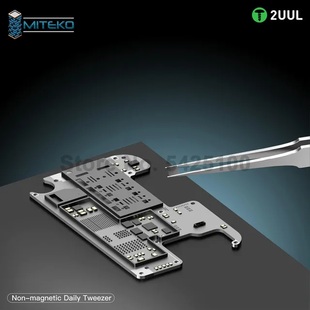 جفت 2UUL TW21 الاحترافي (Daily Tweezer) – دقة متناهية للأعمال اليومية وسلك البريدجات (غير ممغنط) 2