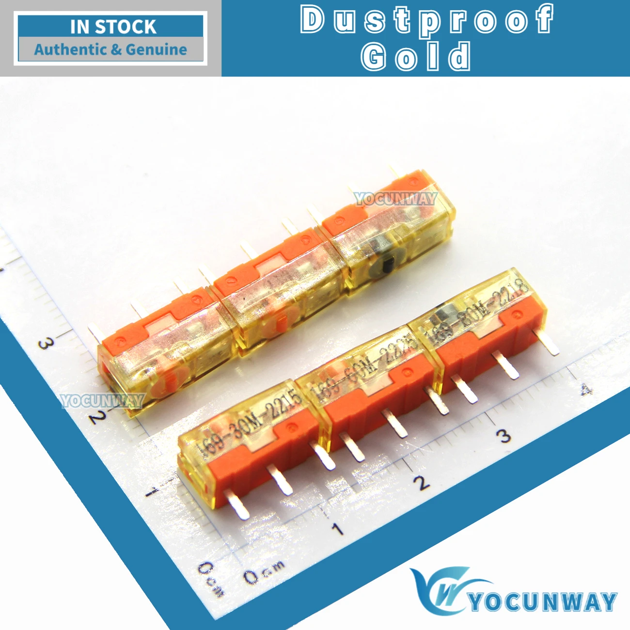 

New Authentic Original TTC Dustproof Gold Switch 30 60 80 Million Clicks Lifespan Micro Switch For Game Mouse