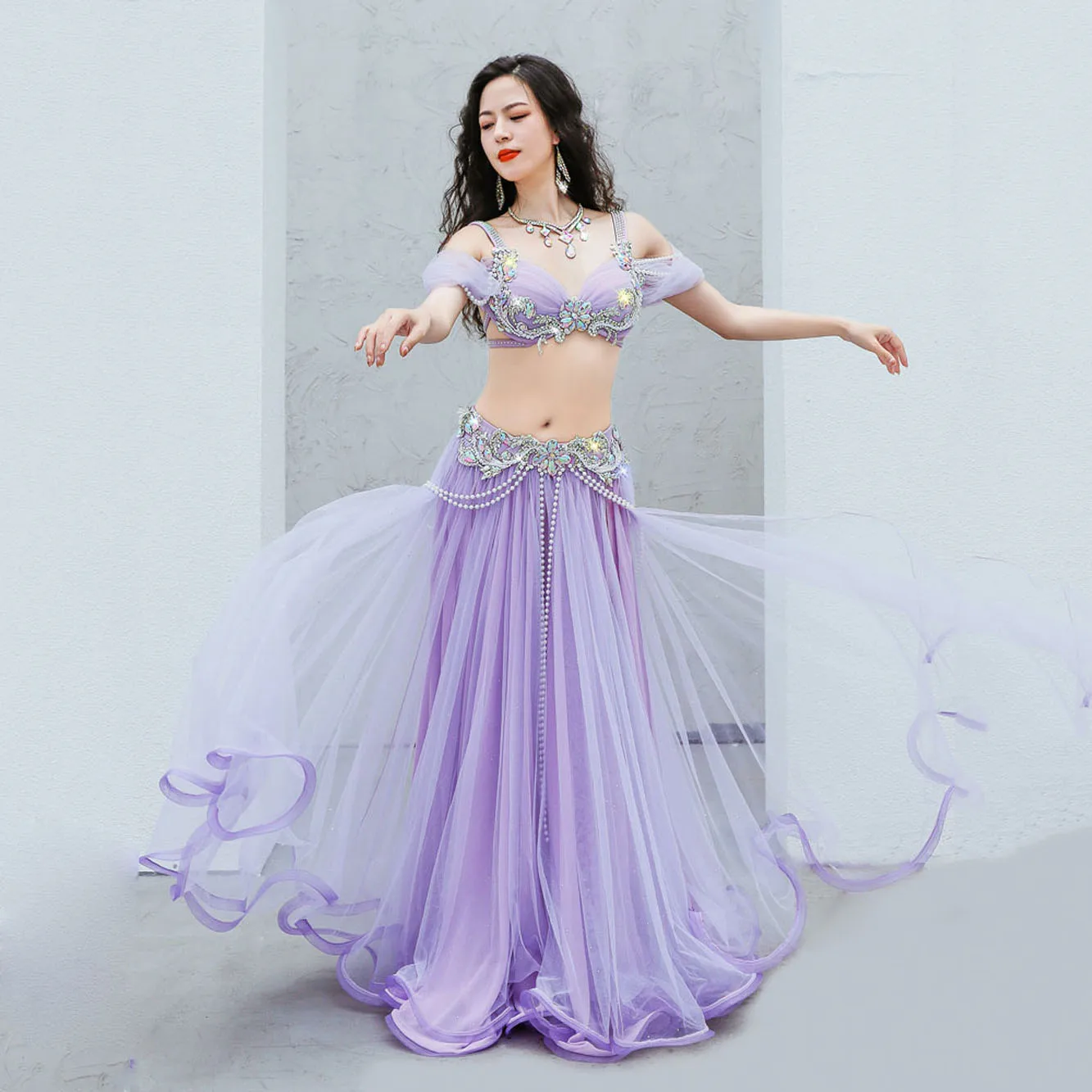 BFBSMZD Adult Female Belly Dance Performance Costume India | Ubuy