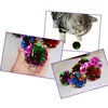 6Pcs Mylar Crinkle Foil Balls Cat Kitten Sound Play Toy Crackle Paper Rustle 4