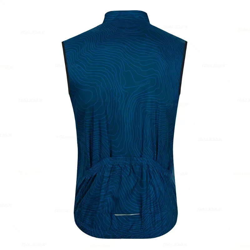 Raudax Windproof Cycling Jackets Unisex Bicycle Coats Cycling Clothing Bike Maillot Sports Sleeveless Vest Light Vest