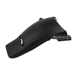 Motorcycle Rear Fender Mudguard Wing Extension Splash Guard (Black)