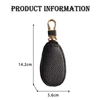 Sac à clés de grande capacité pour hommes et femmes, sac à clés multifonction, sac de rangement simple et petit, ménage 6