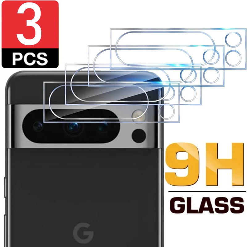 3Pcs Hd Clear Camera Lens Protector Per Google Pixel 7 8 Pro Back Camera 9H Pellicola In Vetro Temperato Per Google Pixel 7Pro 8Pro