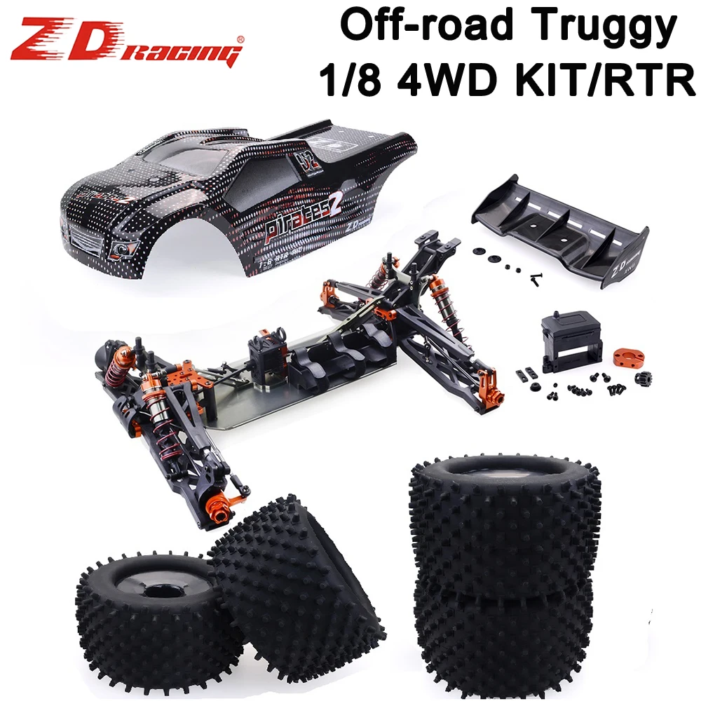 

ZD Racing 9021 V3 / MT8 Pirates3 1/8 2.4G 4WD 90km/h Brushless RC Car Electric Truggy Vehicle RTR/KIT Outdoor Toys Cars Gift