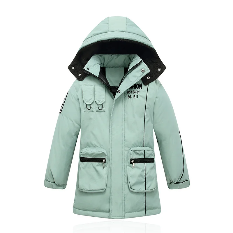 parka New kids Children's Warm Winter Duck Down Jacket Padded Children Clothing Boys Coat Thickening Outerwear clothes snowsuit