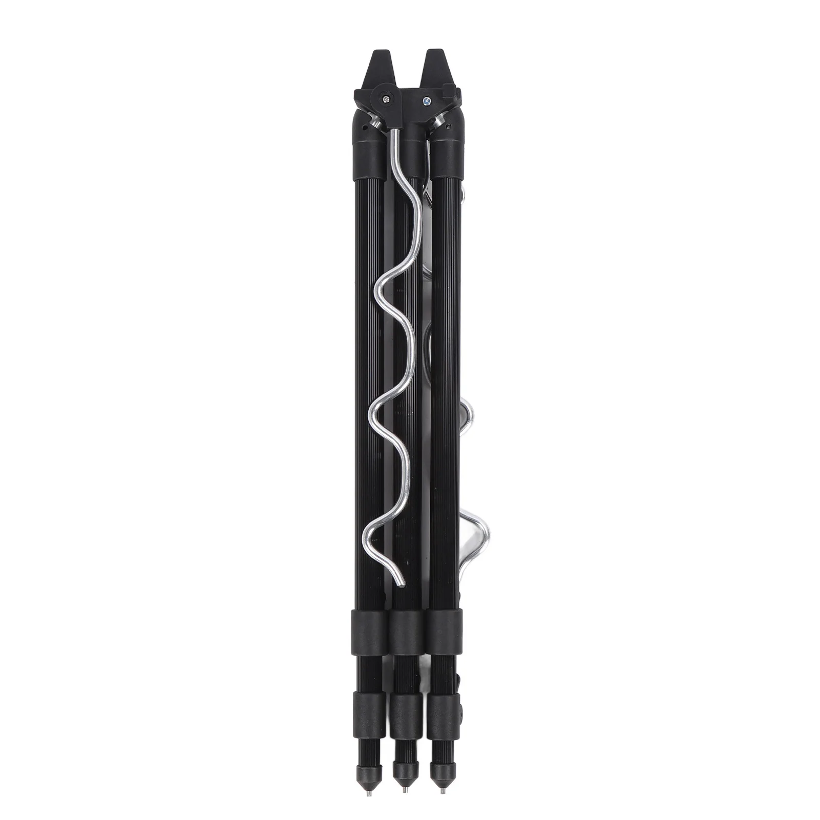 Fishing Rod Tripod Telescopic Space Saving Aluminum Alloy Sturdy Folding Tripod Sea Fishing Pole Bracket Lightweight for Beach